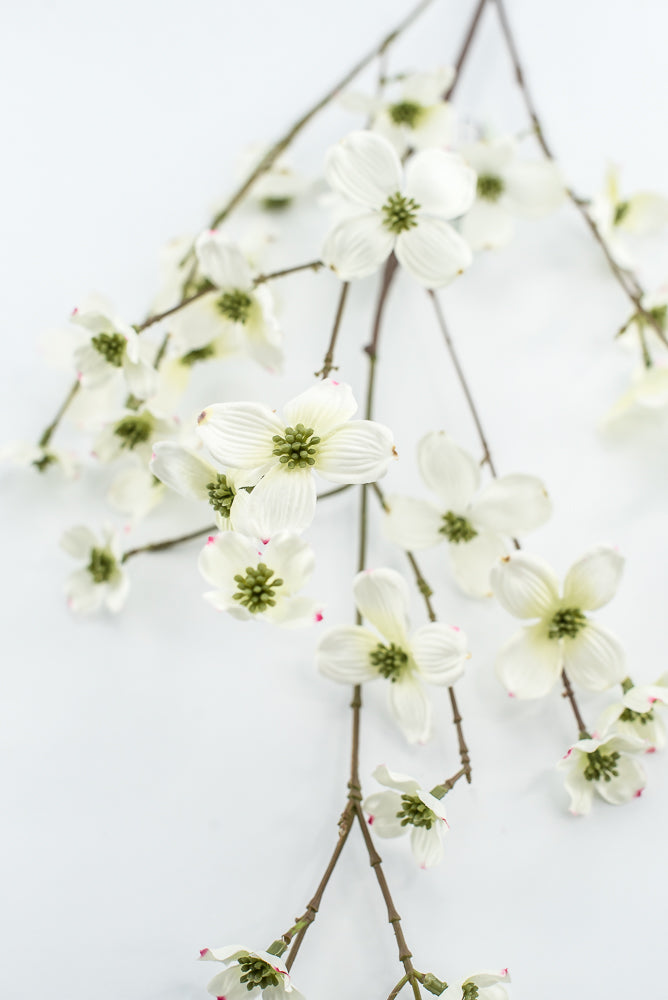 Artificial Dogwood spray 32”