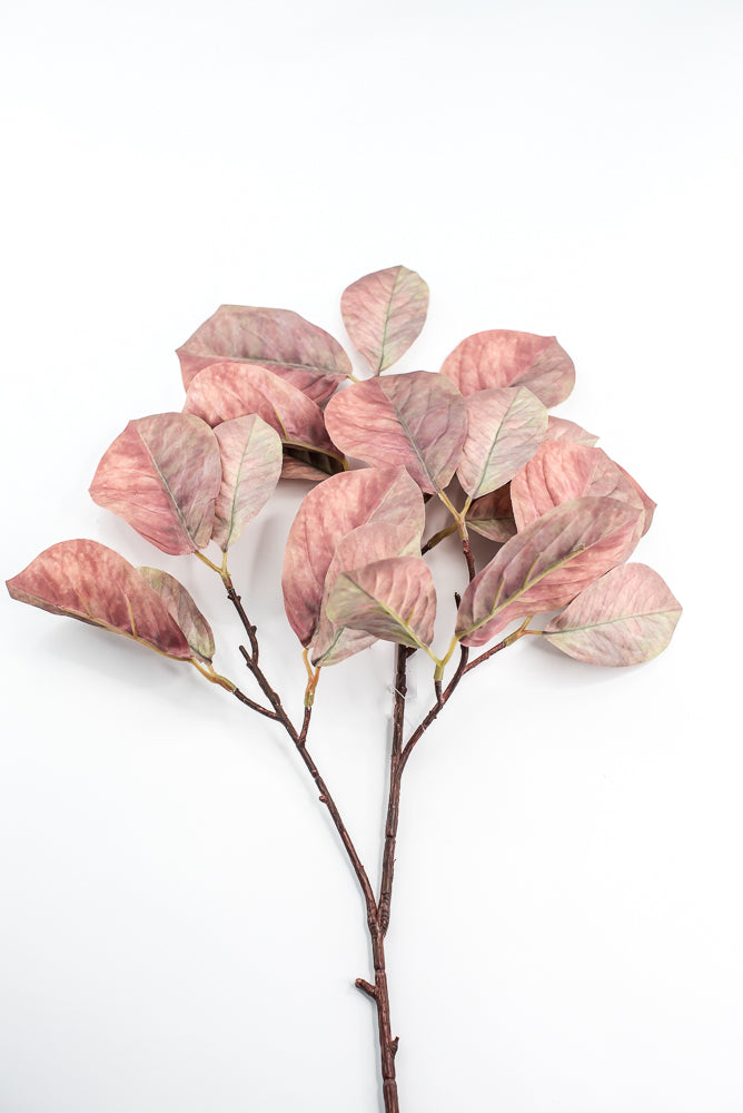 Artificial Magnolia Leaves Spray - Autumn