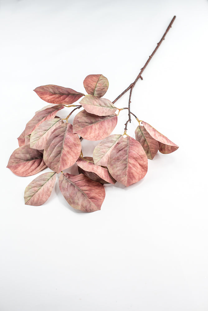 Artificial Magnolia Leaves Spray - Autumn