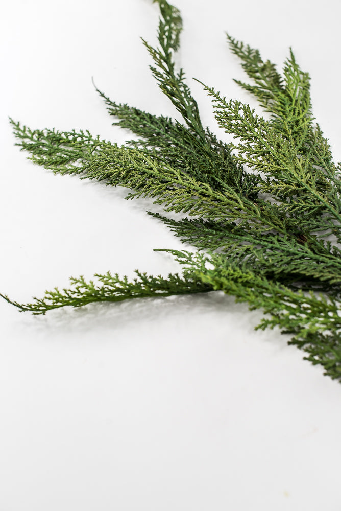 Artificial Green Cedar Spray - 44"