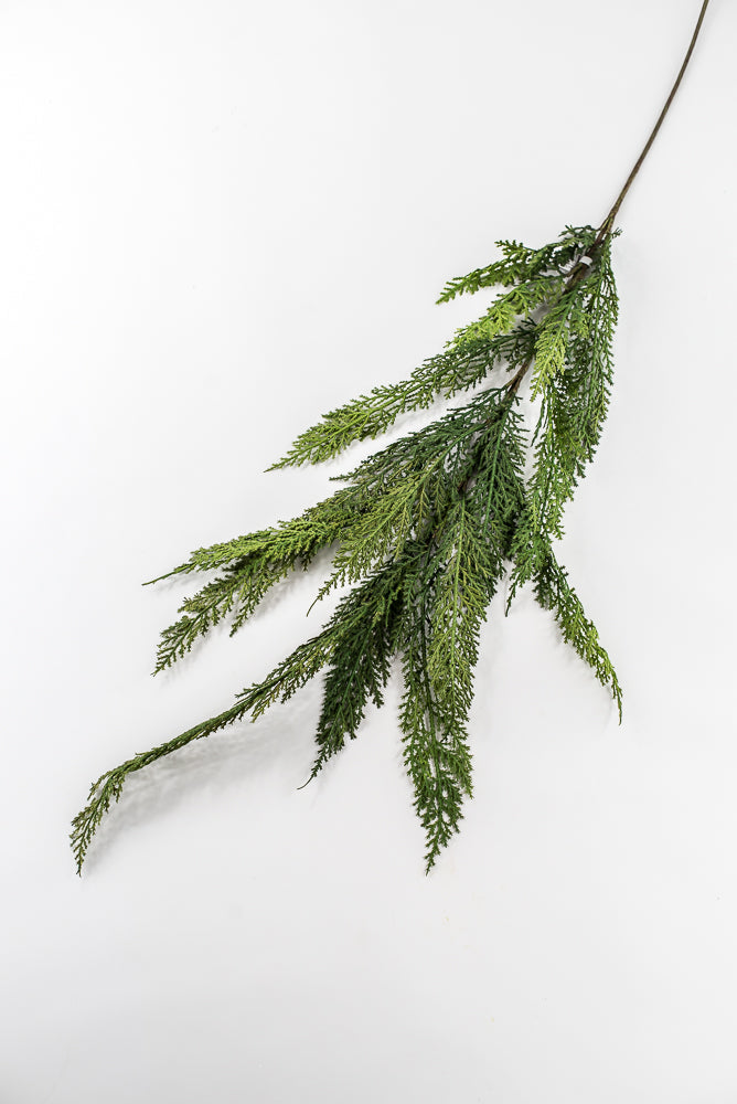 Artificial Green Cedar Spray - 44"