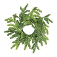 Artificial Real Touch Pine Candle Ring - 12"