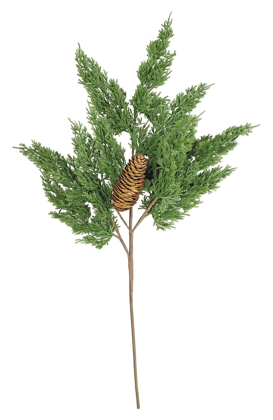 Artificial Green Cedar Spray - 29"