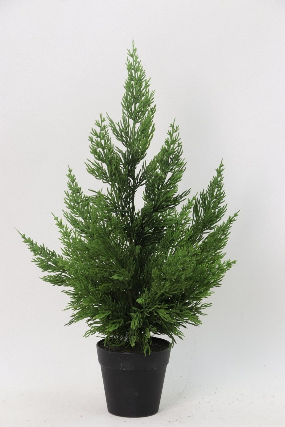 Artificial Green Cedar Tree In Pot - 18"