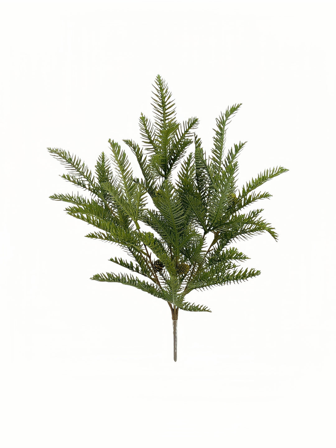 Artificial Green Angel Pine Bush - 20"