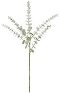 Artificial Green Snowy Eucalyptus Spray - 29"