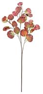 Artificial Plum & Orange Eucalyptus Spray - 30"