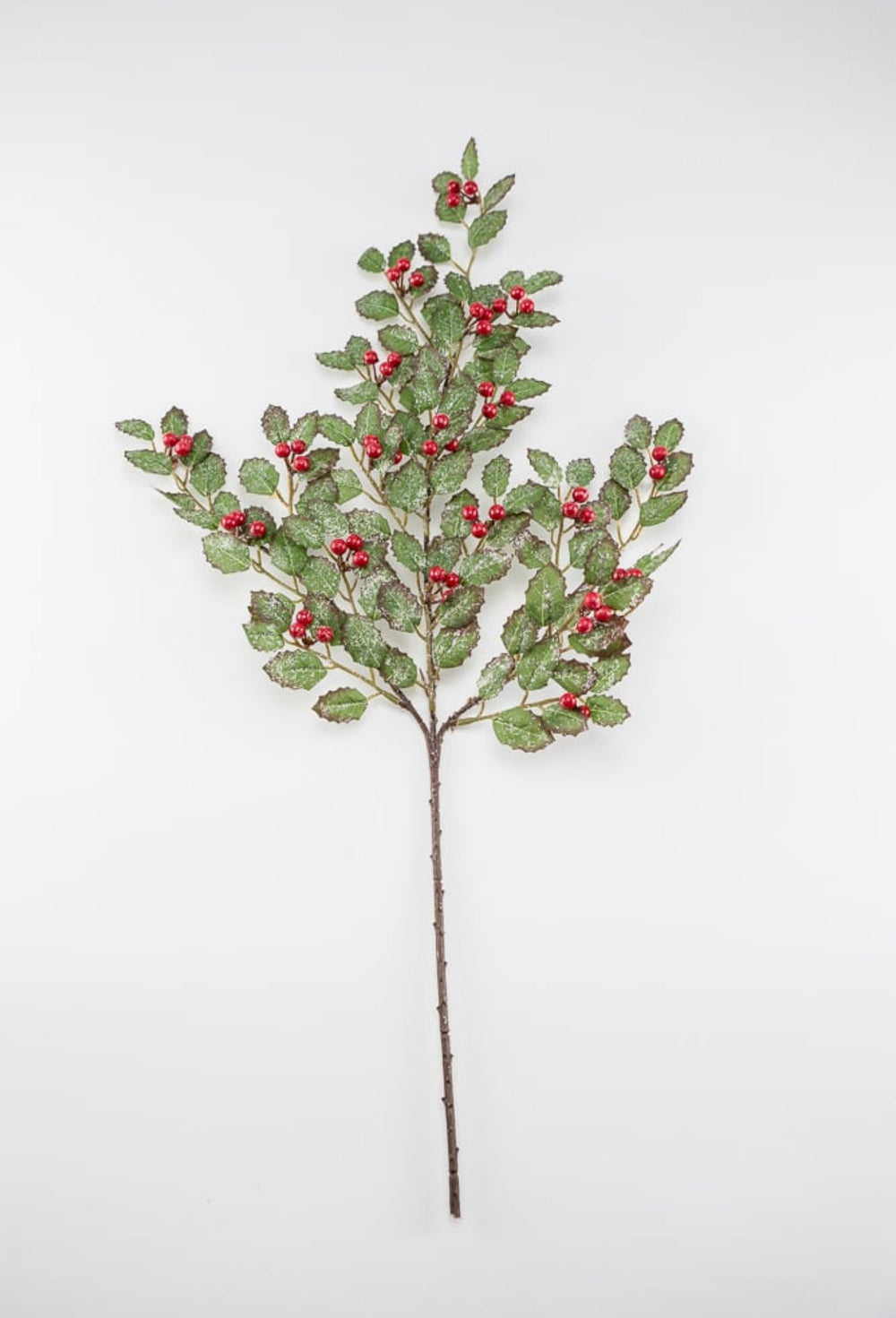 Arriving in August - BULK buy Shimmered Holly spray - sign up for restock alerts - Greenery MarketArtificial Flora102548 x 6