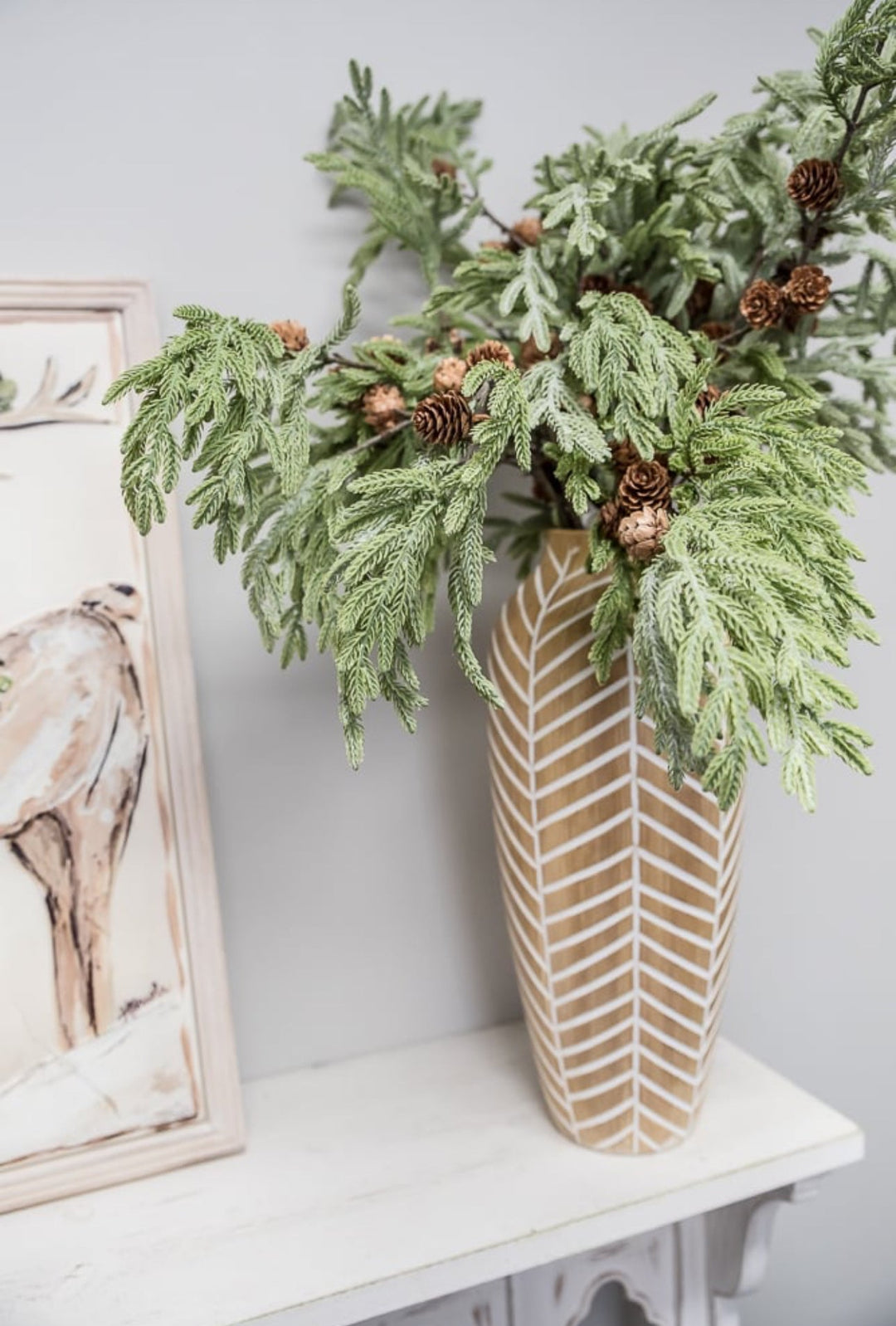 Artificial bald cypress pine spray - Greenery Marketgreenery167129