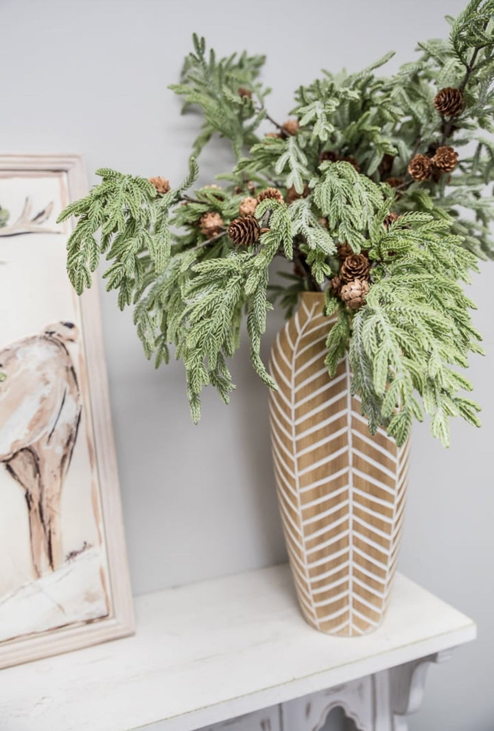 Artificial bald cypress pine spray - Greenery Marketgreenery167129