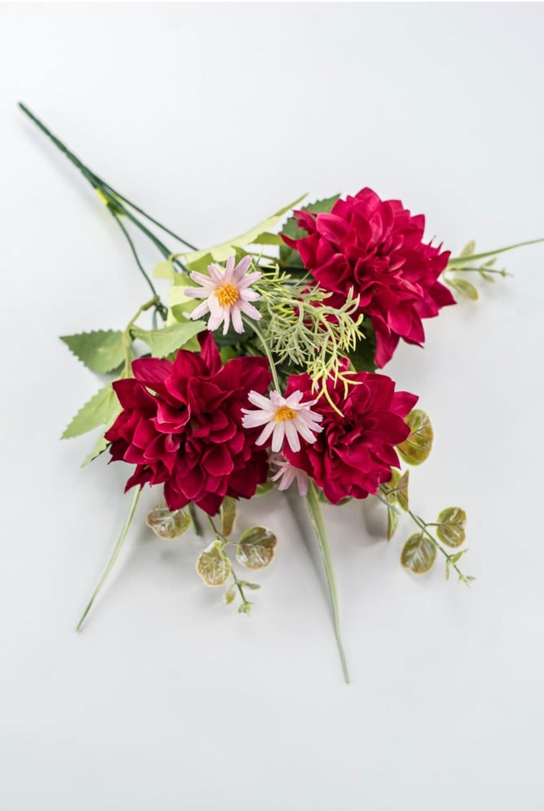 Artificial, Beauty Dahlia Bush - 15" - Greenery MarketArtificial Flowers64030BT