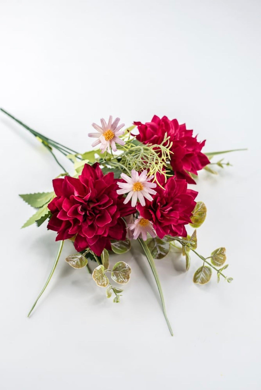 Artificial, Beauty Dahlia Bush - 15" - Greenery MarketArtificial Flowers64030BT