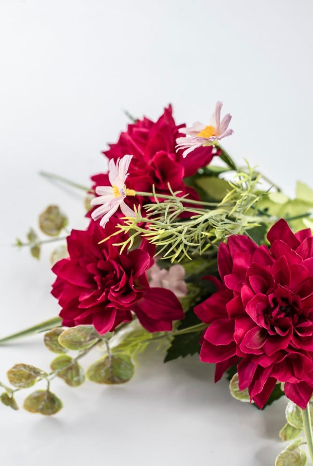 Artificial, Beauty Dahlia Bush - 15" - Greenery MarketArtificial Flowers64030BT