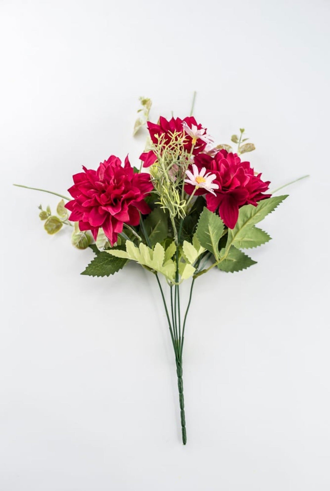 Artificial, Beauty Dahlia Bush - 15" - Greenery MarketArtificial Flowers64030BT