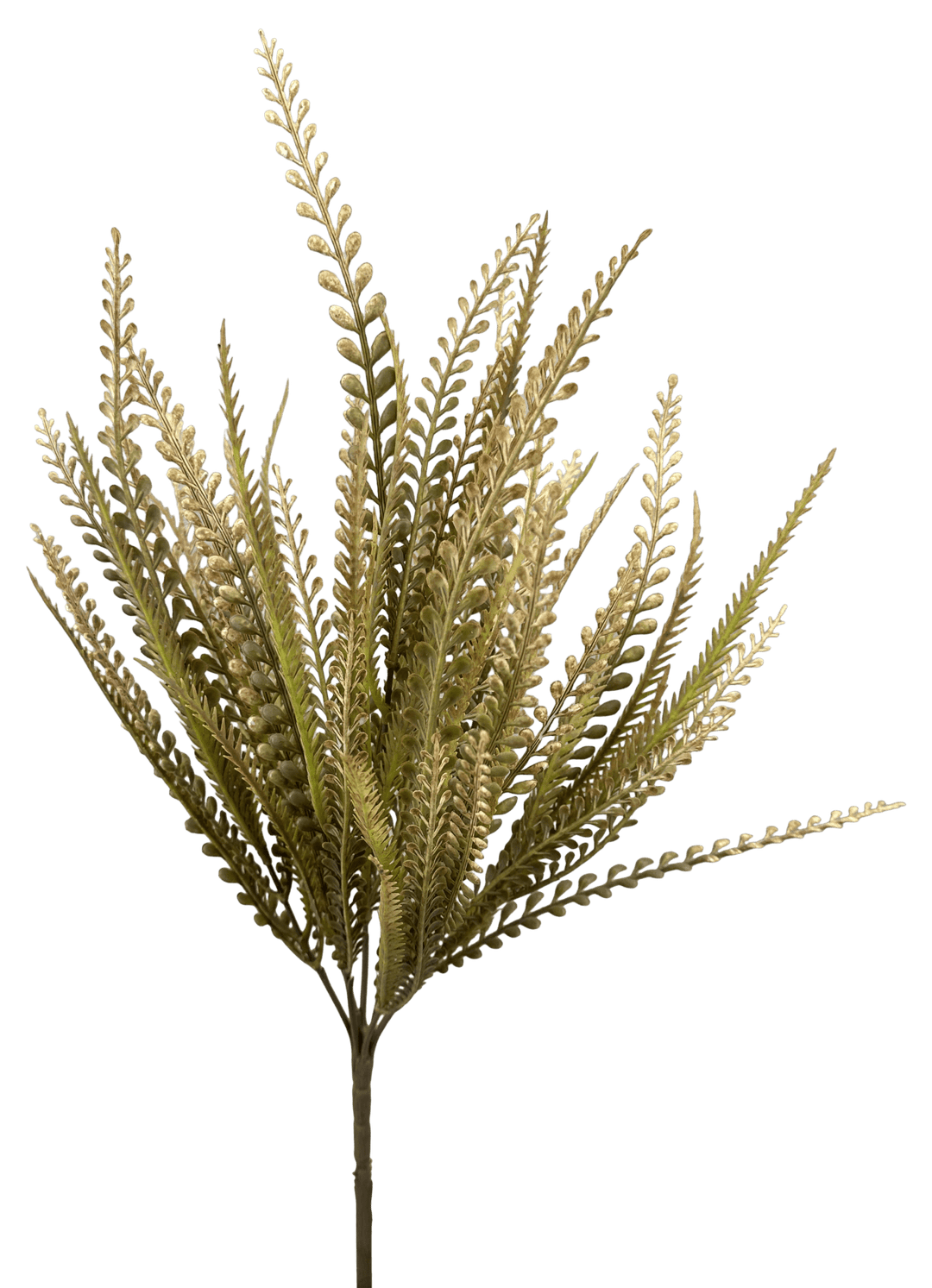 Artificial Beige & Brown Leaves Bush - 20" - Greenery MarketArtificial Flora57355BEBN