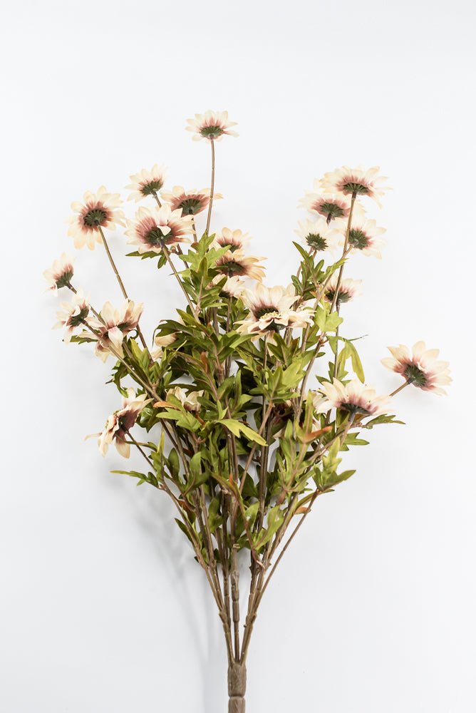 Artificial Beige Sunflower Bush - 25" - Greenery MarketArtificial Flora57361BE