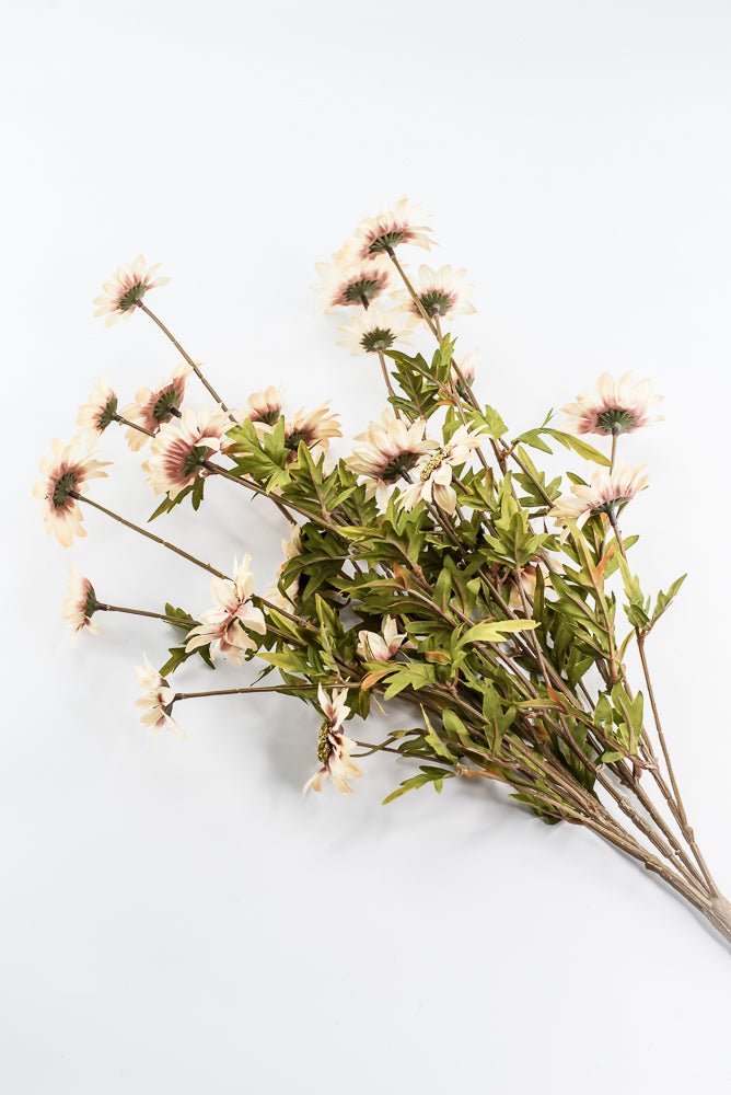 Artificial Beige Sunflower Bush - 25" - Greenery MarketArtificial Flora57361BE