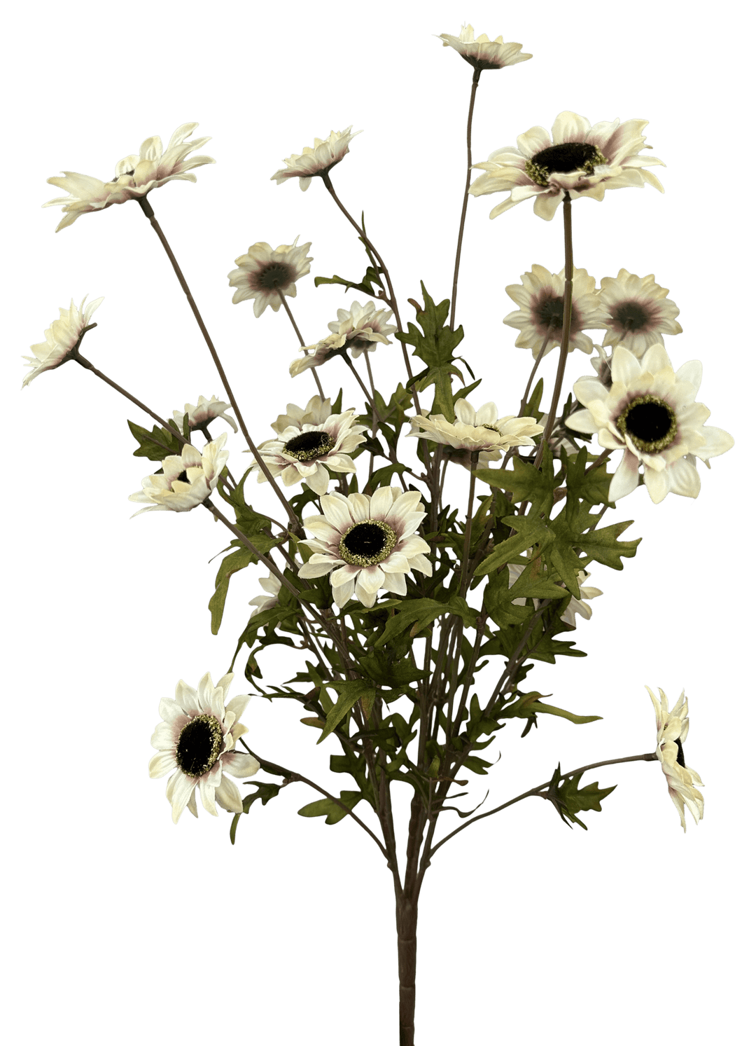 Artificial Beige Sunflower Bush - 25" - Greenery MarketArtificial Flora57361BE
