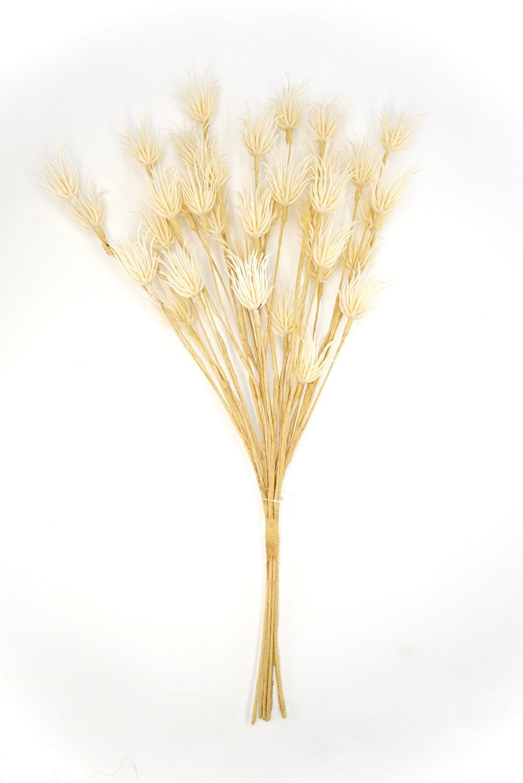 Artificial, Biege Nigella Bush - Greenery Market40318