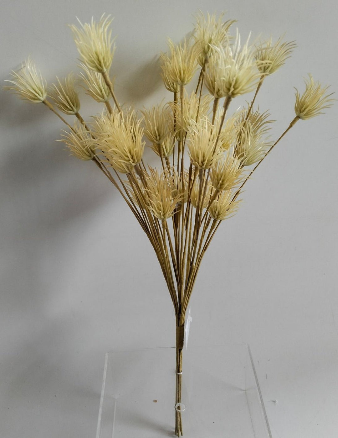 Artificial, Biege Nigella Bush - Greenery Market40318