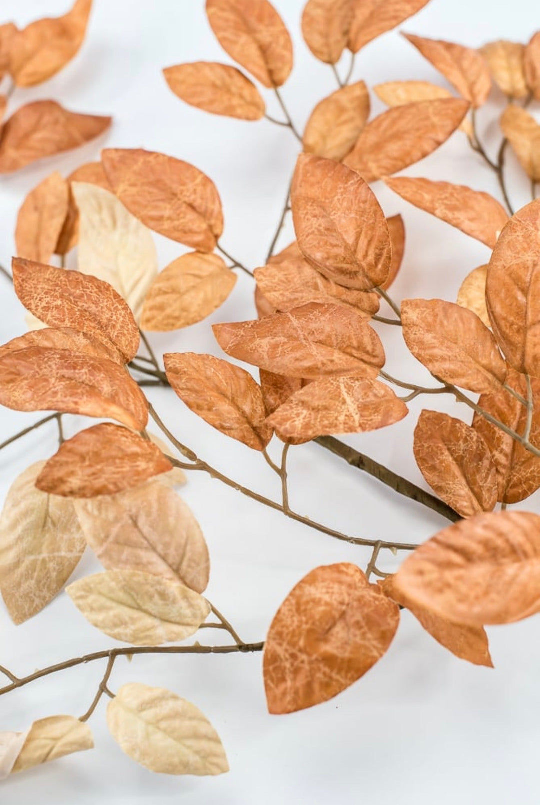 Artificial Birch Leaves Spray - Beige Brown - Greenery MarketArtificial Flora65210-BEBRN