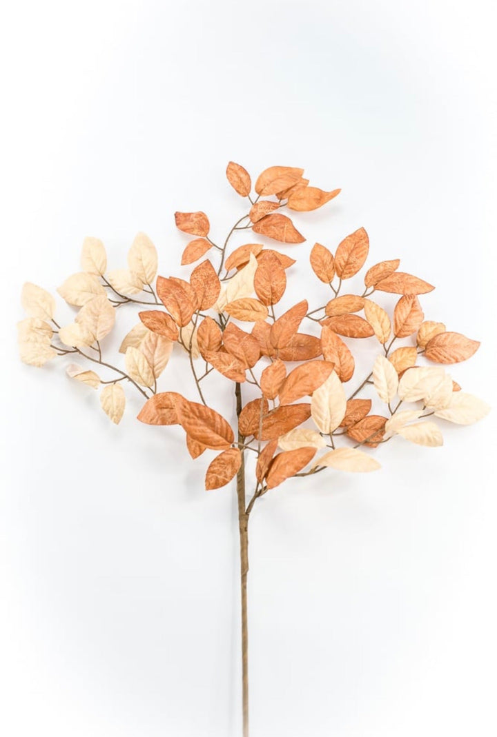 Artificial Birch Leaves Spray - Beige Brown - Greenery MarketArtificial Flora65210-BEBRN