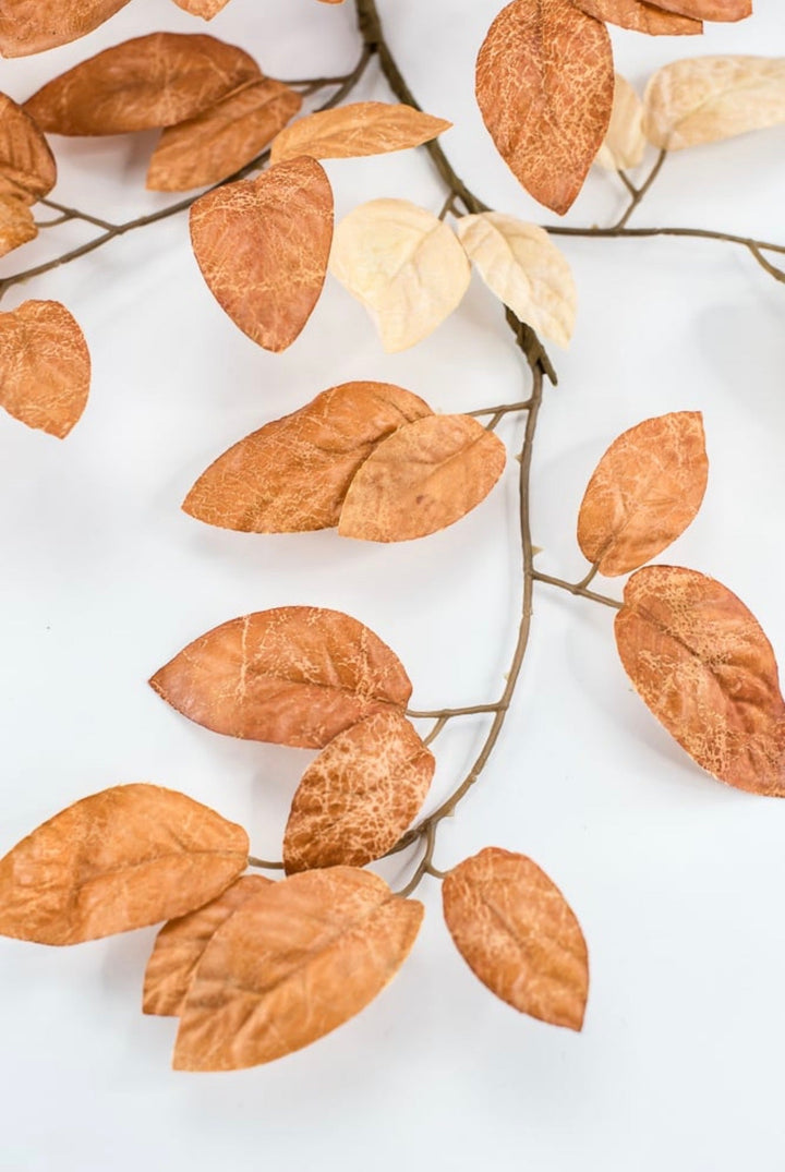 Artificial Birch Leaves Spray - Beige Brown - Greenery MarketArtificial Flora65210-BEBRN