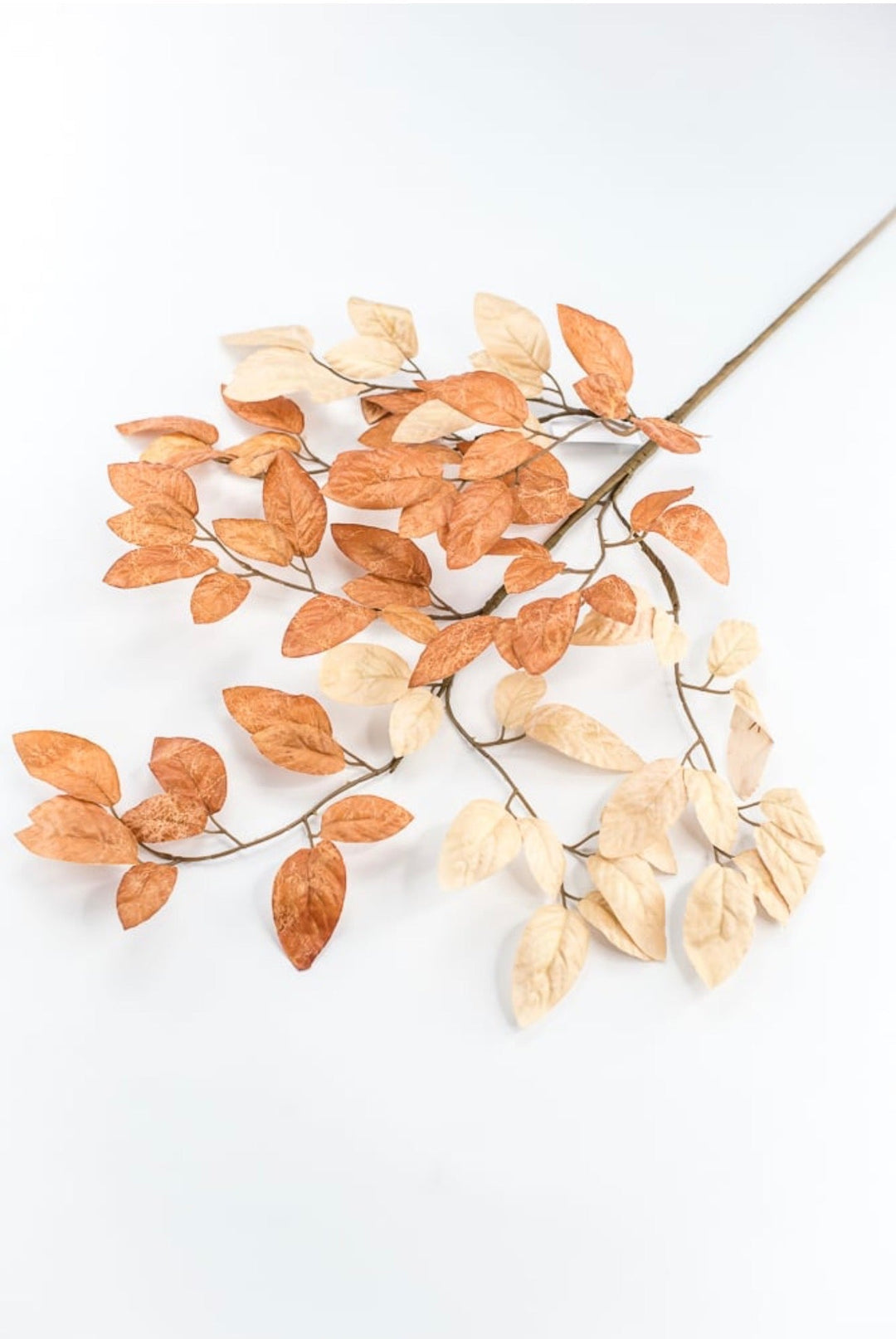 Artificial Birch Leaves Spray - Beige Brown - Greenery MarketArtificial Flora65210-BEBRN