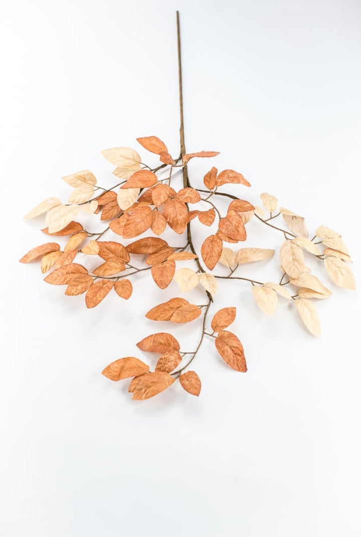 Artificial Birch Leaves Spray - Beige Brown - Greenery MarketArtificial Flora65210-BEBRN