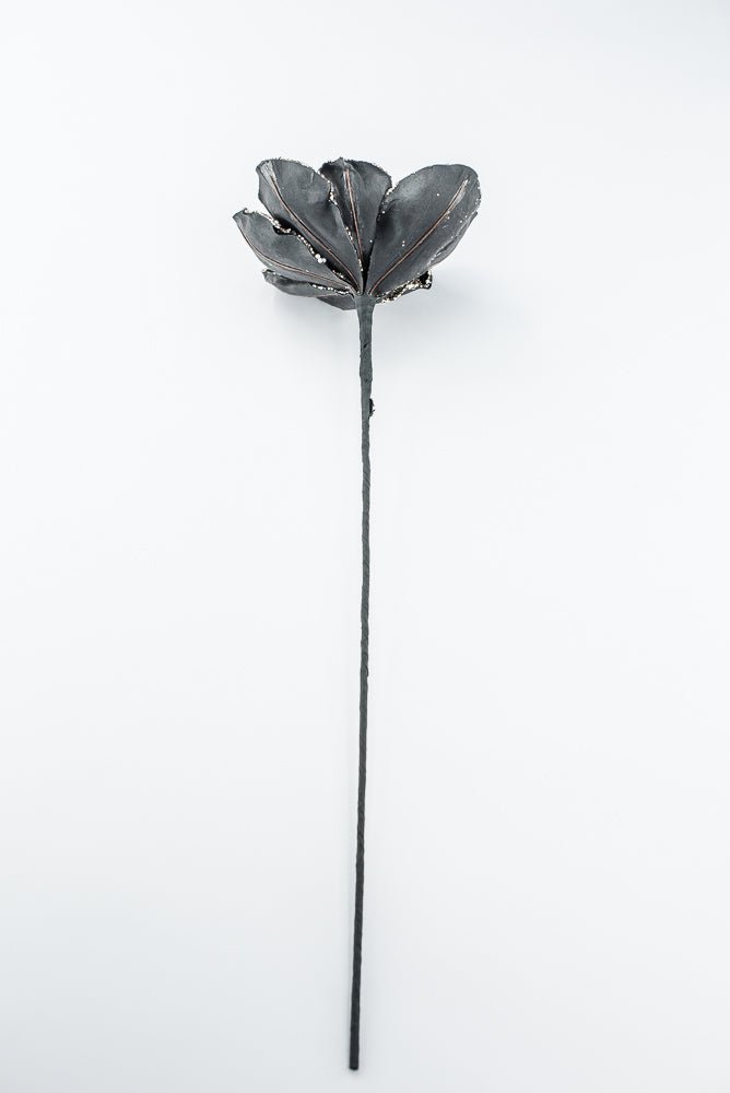 Artificial Black & Gold Magnolia Stem - 20" - Greenery MarketArtificial Flowers278057