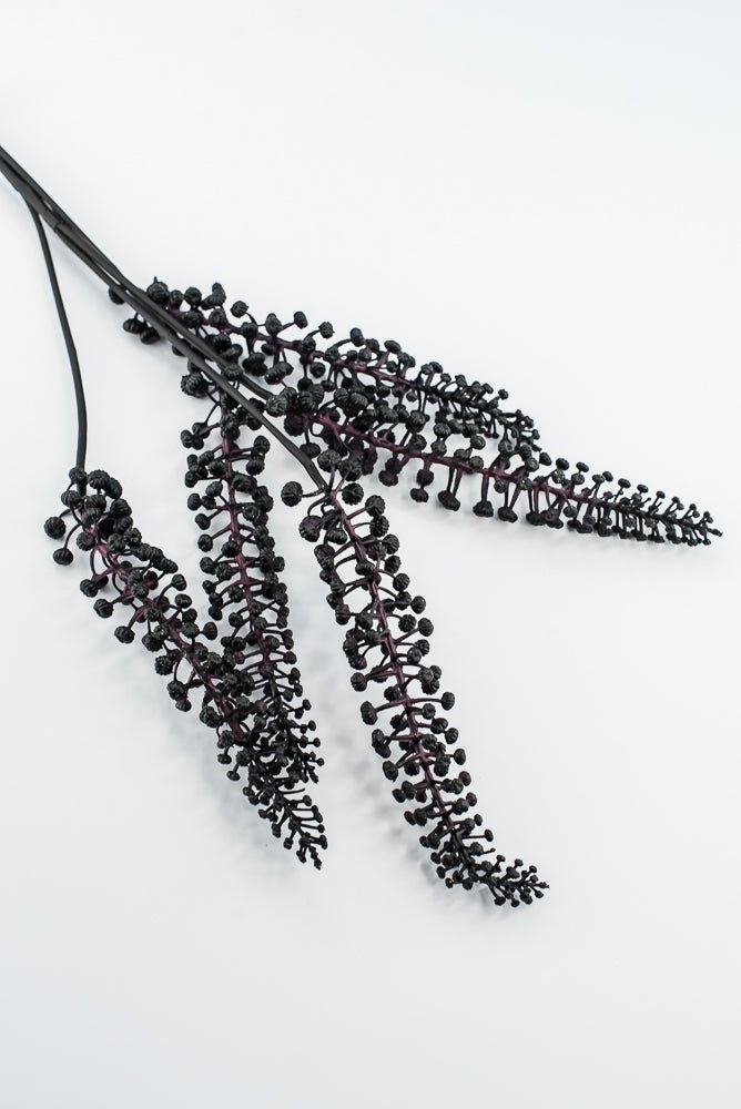 Artificial, Black Purple Pokeberry Spray - 36" - Greenery MarketFSB304-BK