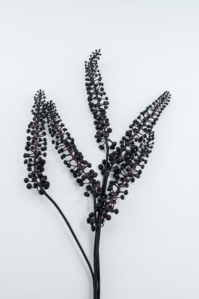 Artificial, Black Purple Pokeberry Spray - 36" - Greenery MarketFSB304-BK