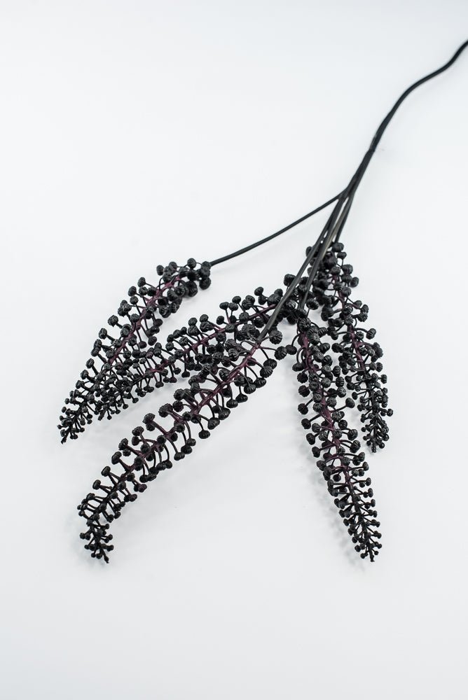 Artificial, Black Purple Pokeberry Spray - 36" - Greenery MarketFSB304-BK