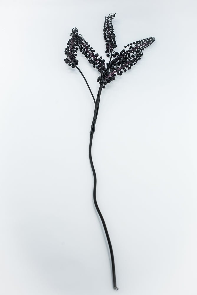 Artificial, Black Purple Pokeberry Spray - 36" - Greenery MarketFSB304-BK