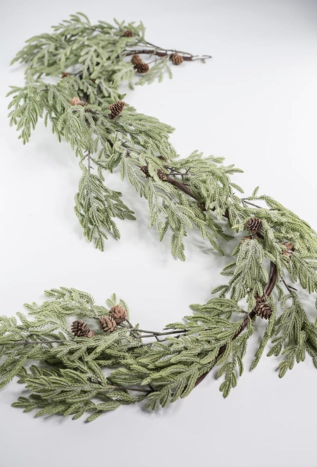 Artificial blad cypress pine garland - 65” - Greenery Marketgreenery2833412FG