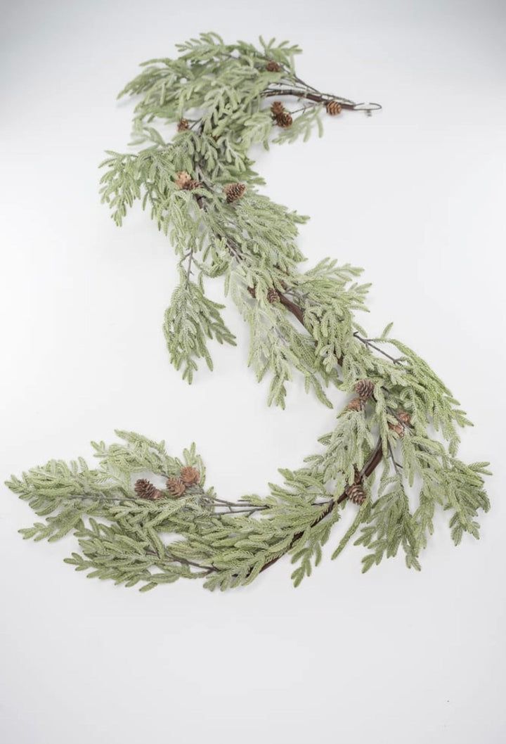 Artificial blad cypress pine garland - 65” - Greenery Marketgreenery2833412FG