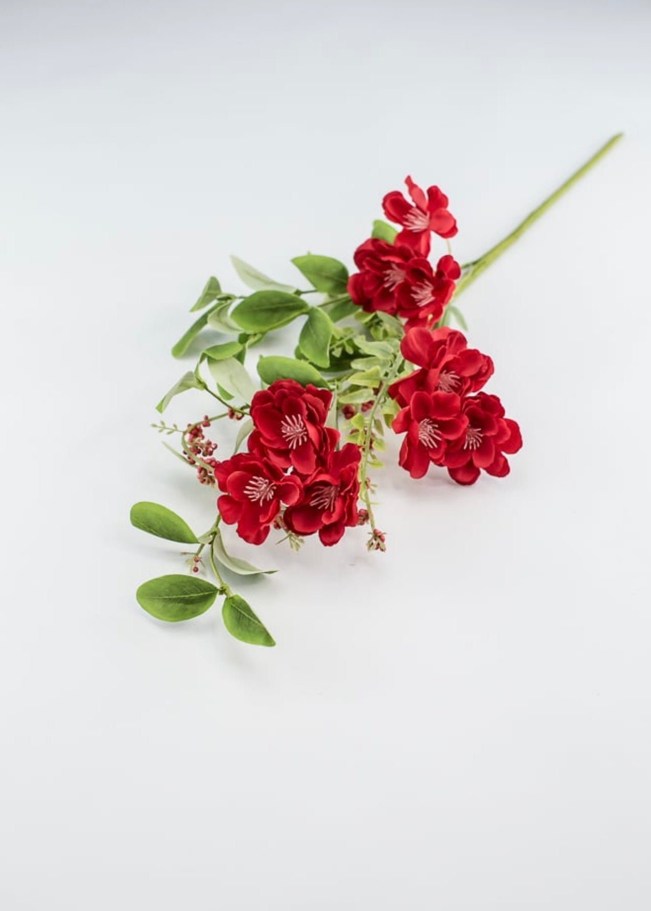 Artificial blossom pick - red - Greenery MarketArtificial Floragm4222rd