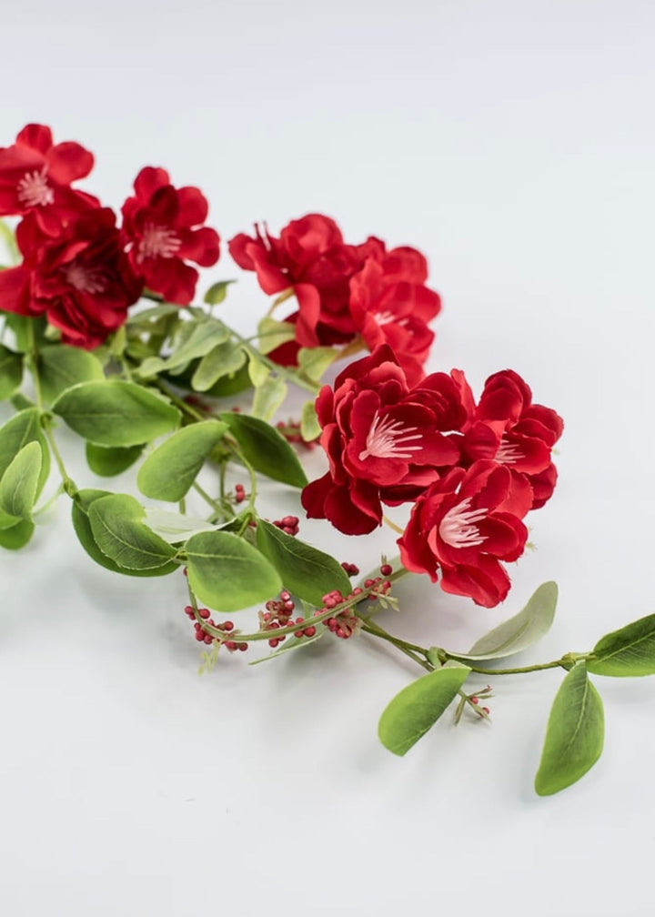 Artificial blossom pick - red - Greenery MarketArtificial Floragm4222rd