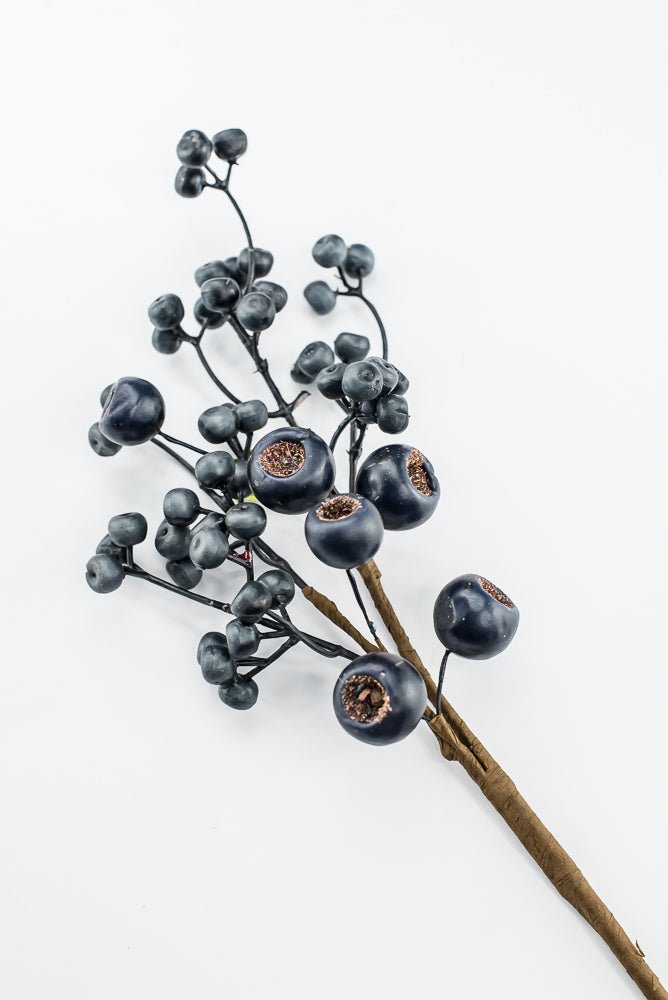 Artificial Blue Berry Pick - 16" - Greenery Market86815BL