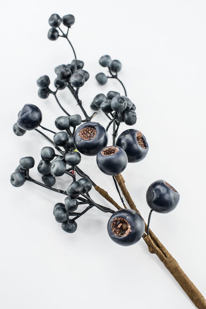 Artificial Blue Berry Pick - 16" - Greenery Market86815BL