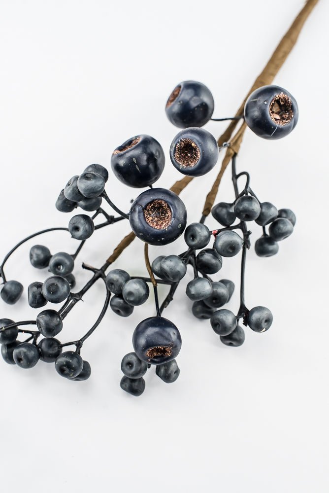 Artificial Blue Berry Pick - 16" - Greenery Market86815BL