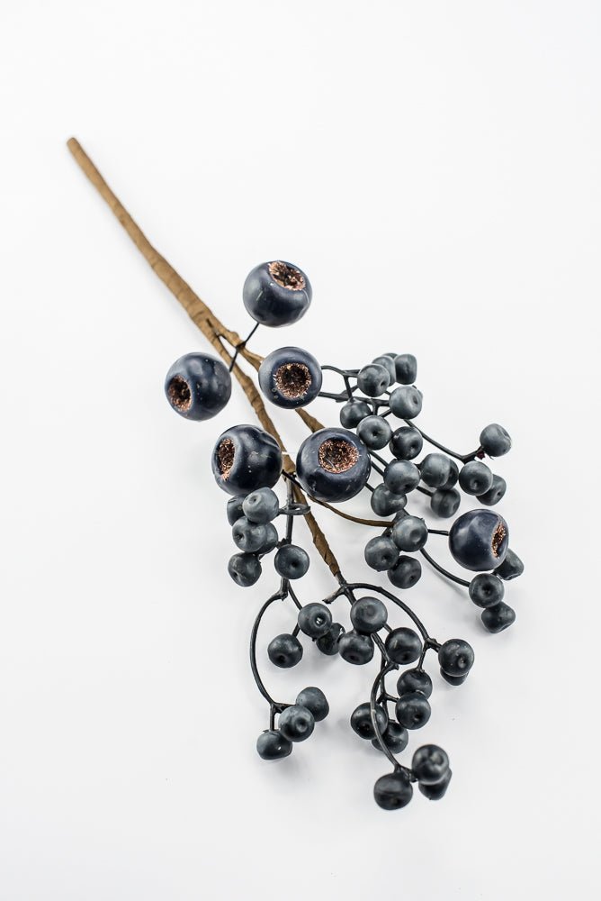 Artificial Blue Berry Pick - 16" - Greenery Market86815BL