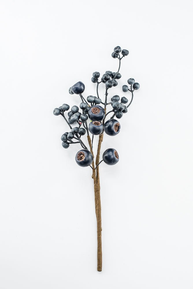 Artificial Blue Berry Pick - 16" - Greenery Market86815BL