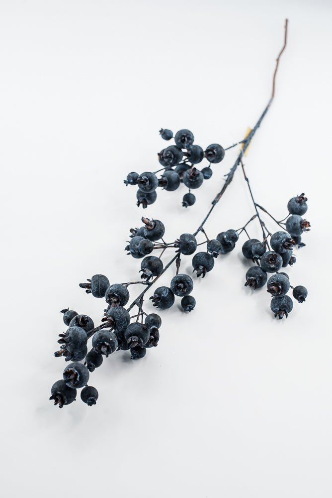 Artificial Blue Berry Spray - 28" - Greenery MarketArtificial Flowers235042