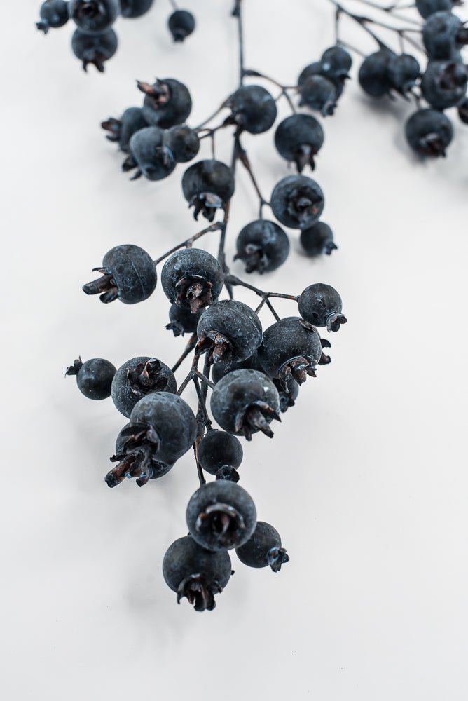 Artificial Blue Berry Spray - 28" - Greenery MarketArtificial Flowers235042