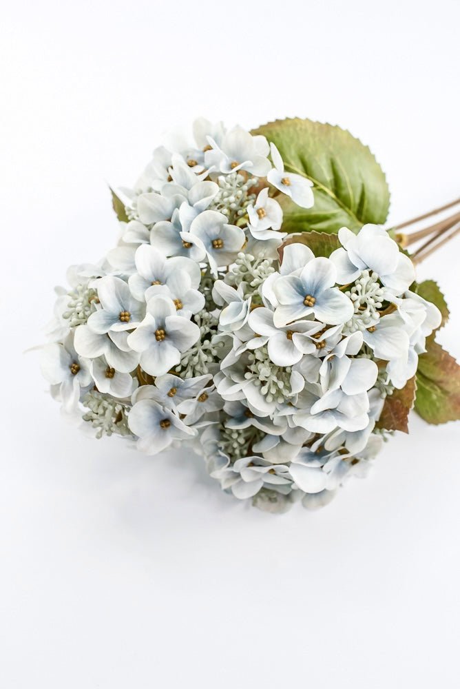 Artificial Blue Hydrangea Bush - 17" - Greenery MarketArtificial Flora85981-BL