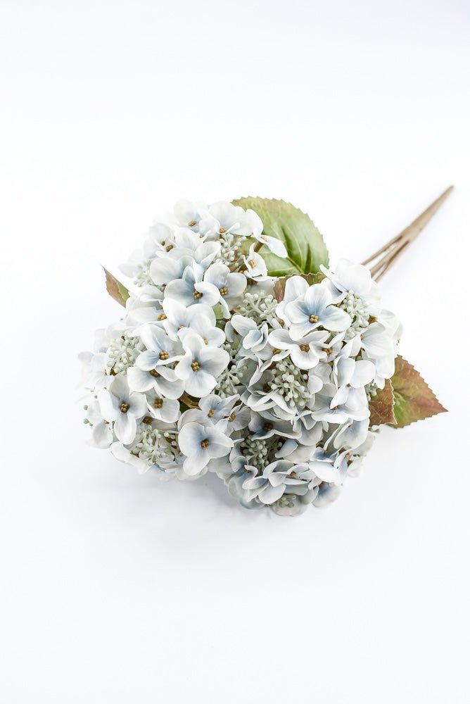 Artificial Blue Hydrangea Bush - 17" - Greenery MarketArtificial Flora85981-BL