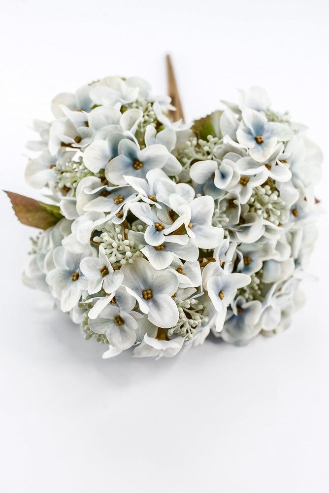 Artificial Blue Hydrangea Bush - 17" - Greenery MarketArtificial Flora85981-BL