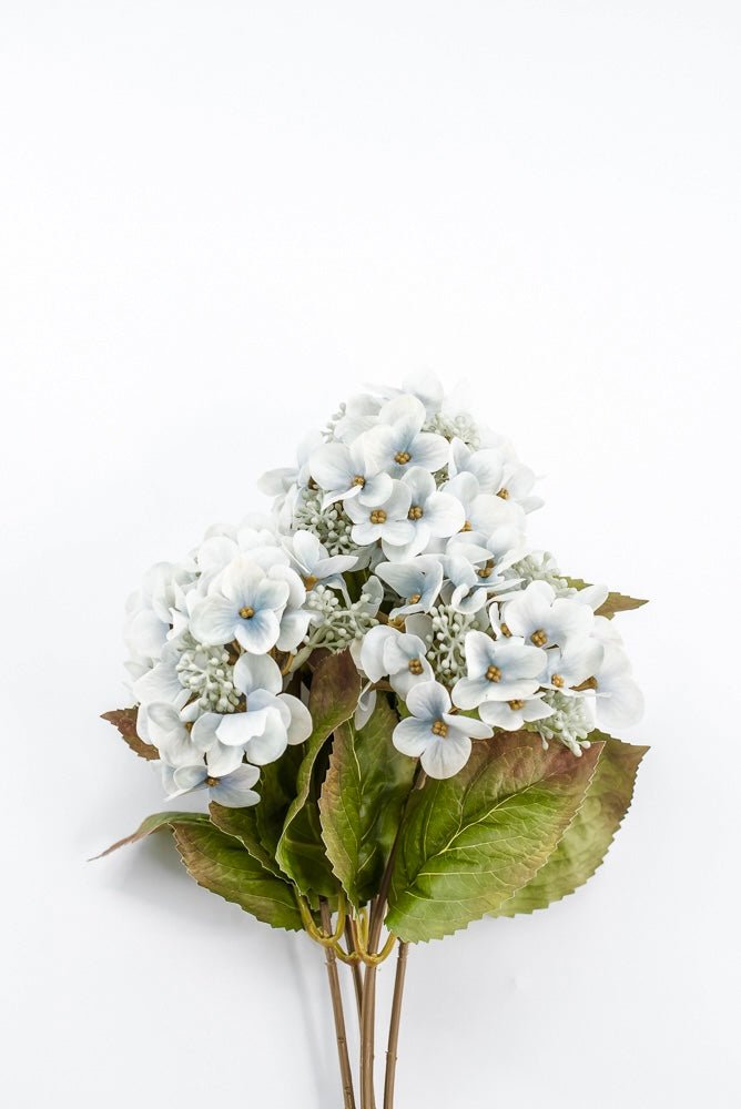 Artificial Blue Hydrangea Bush - 17" - Greenery MarketArtificial Flora85981-BL