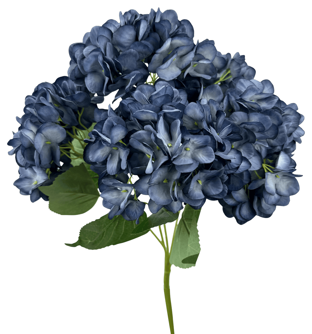 Artificial Blue Hydrangea Bush - 19" - Greenery MarketArtificial Flowers57465BL